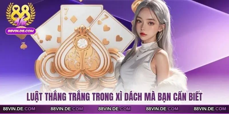 Luật thắng trắng trong xì dách mà bạn cần biết