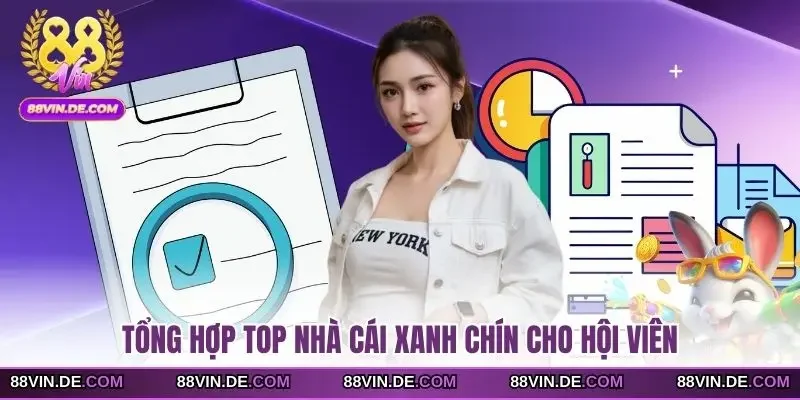 Tổng hợp top nhà cái xanh chín cho hội viên